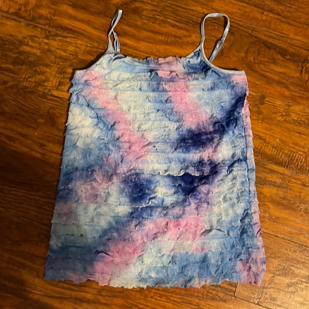 Girls Justice Ruffle Cami- Size 14